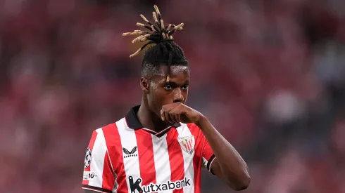 Nico Williams em ação pelo Athletic Bilbao