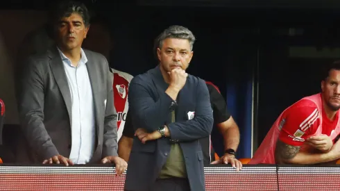 Marcelo Gallardo projeta enxugar o elenco do River Plate, liberando vários jogadores e buscando apenas reforços pontuais para posições carentes. (Foto: Marcos Brindicci/Getty Images)