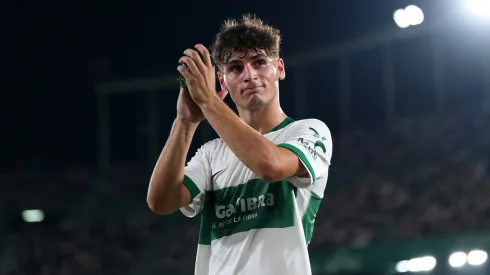 Arsenal surge como candidato a contratar Rodrigo Mendoza. Foto: Aitor Alcalde/Getty Images