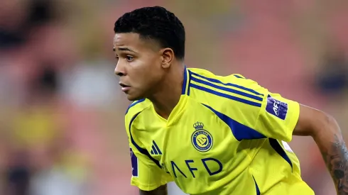 Wesley, do Al-Nassr, é listado como dispensável pela diretoria. (Photo by Yasser Bakhsh/Getty Images)