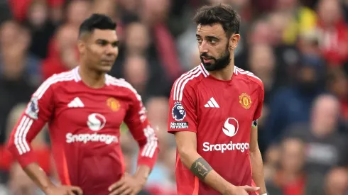 Manchester United avalia reformulação com saída de Casemiro e mais 10. (Foto: Michael Regan/Getty Images)