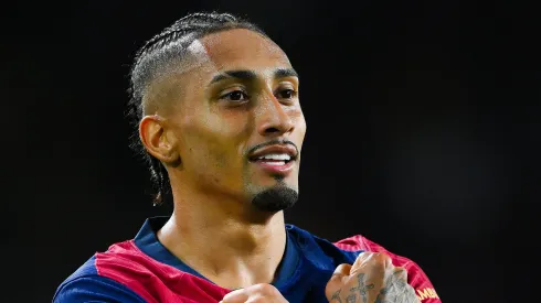 Barcelona vence Alavés cm volta de Raphinha. Foto: David Ramos/Getty Images