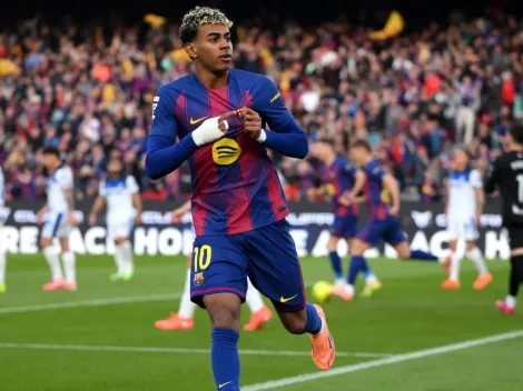 Lamine Yamal dá drible humilhante em Barcelona x Alavés e faz gol