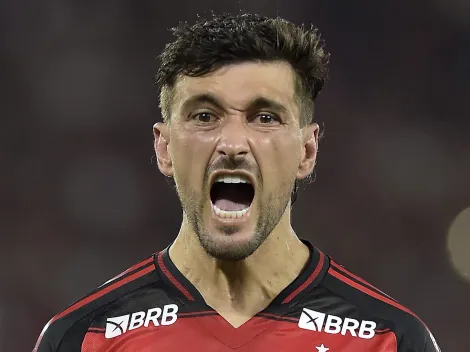 Arrascaeta se emociona após tetra da Libertadores do Flamengo