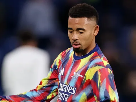 Gabriel Jesus esteve no banco de reservas hoje (30)