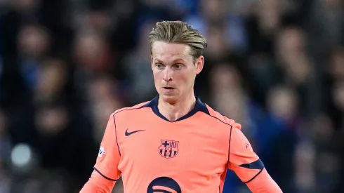 Barcelona terá Frenkie de Jong como titular contra o Atlético de Madrid. (Photo by Stuart Franklin/Getty Images)