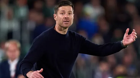 Xabi Alonso, técnico do Real Madrid, durante jogo do time espanhol em La Liga. (Photo by Angel Martinez/Getty Images)