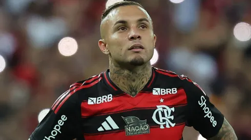 Everton Cebolinha em campo pelo Flamengo. Foto: Wagner Meier/Getty Images