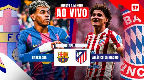 Barcelona x Atlético de Madrid: ver ao vivo jogo de LaLiga. (David Ramos/Getty Images) / (Angel Martinez/Getty Images)