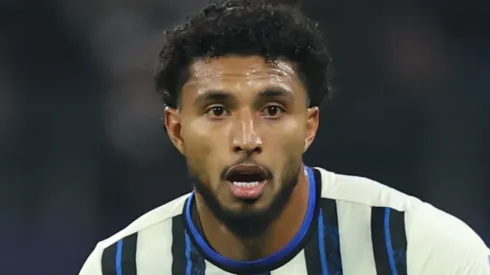 Ederson durante jogo da equipe da Atalanta. (Photo by Alex Grimm/Getty Images)