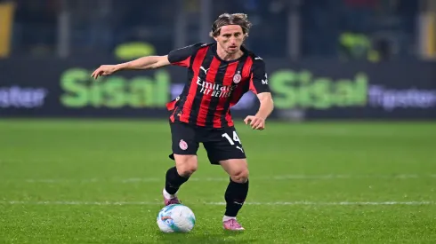 Luka Modric em ação pelo Milan – Alessandro Sabattini/Getty Images