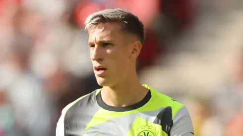 Nico Schlotterbeck pode pintar no Bayern de Munique (Photo by Alex Grimm/Getty Images)