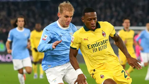 Lazio vence o Milan e se classifica na Coppa Itália. (Photo by Paolo Bruno/Getty Images)