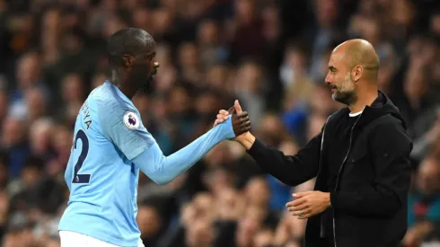 Yaya Touré culpa Guardiola por saída de clubes gigantes. Gareth Copley/Getty Images.