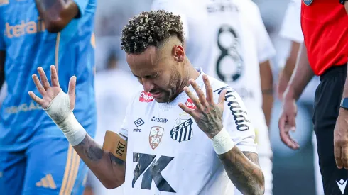 Neymar, do Santos. (Foto: Ricardo Moreira/Getty Images)