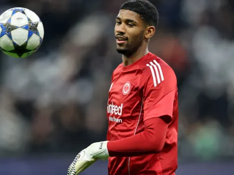 Técnico do Frankfurt vê Kauã Santos como futuro goleiro da Seleção Brasileira