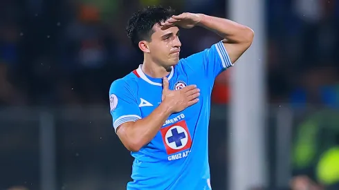 Lorenzo Faravelli, meio-campista do Cruz Azul. (Photo by Manuel Velasquez/Getty Images)