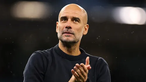 Pep Guardiola pode estar de saída do City. Kate McShane/Getty Images.