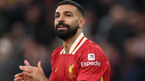 Salah em campo com as cores do Liverpool. Foto: Jan Kruger/Getty Images