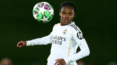 Linda Caiceda é tida como uma das joias do Real Madrid e do futebol feminino mundial – Foto: Angel Martinez/Getty Images