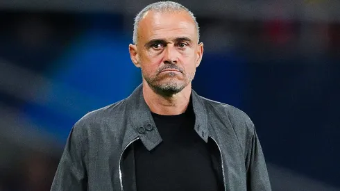 Luis Enrique durante jogo do PSG pela Champions League. (Photo by David Ramos/Getty Images)