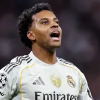 Guardiola conversa com Rodrygo em Real Madrid x City: “Que jogador ele é”