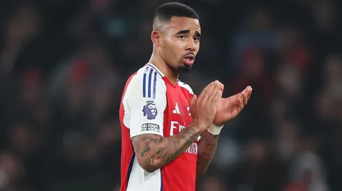 Gabriel Jesus recebe apoio e elogios após retornar de lesão. Foto: Julian Finney/Getty Images