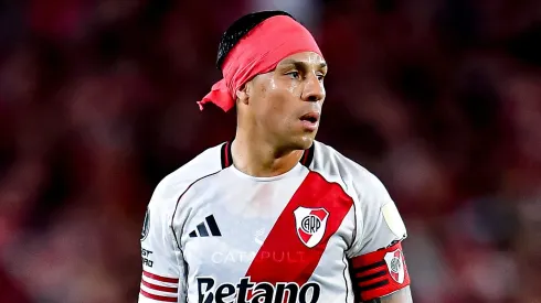 Enzo Pérez, meia do River Plate. (Photo by Marcelo Endelli/Getty Images)