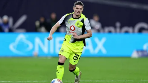 Sabitzer em ação pelo Borussia Dortmund