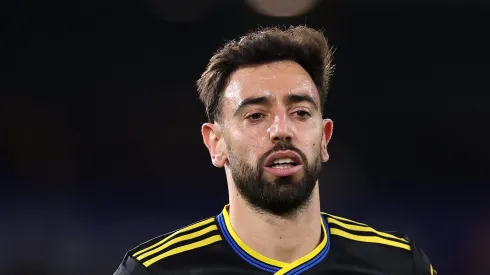 Manchester United ouvirá ofertas por Bruno Fernandes. Foto: Alex Pantling/Getty Images