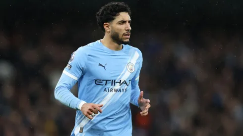 Marmoush joga em diferentes posições e às vezes é o reserva de Haaland, no Manchester City