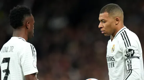 Real Madrid cobra melhora de Mbappé, Vinícius Júnior e companhia. (Foto: Angel Martinez/Getty Images)