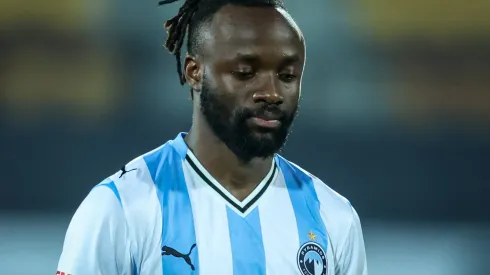 Mayele em campo com as cores do Pyramids. Foto: IMAGO / NurPhoto