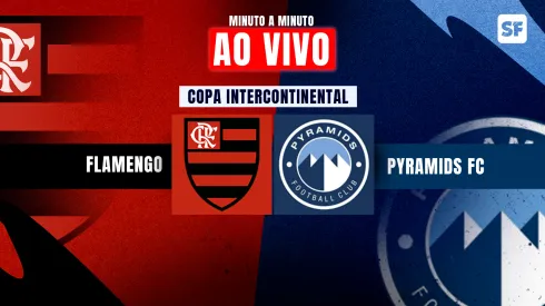 Ao vivo Flamengo x Pyramids: Foto: Somos Fanáticos