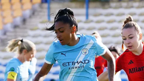 Kerolin, do Manchester City (Photo by Gualter Fatia/World Sevens Football via Getty Images)