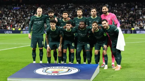 Jogadores do Manchester City