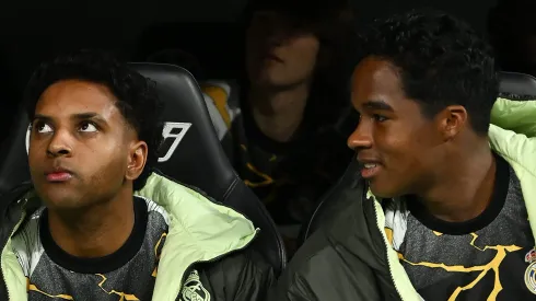 Endrick soma apenas 22 minutos no Real Madrid com seis meses de Xabi Alonso. (Photo by Denis Doyle/Getty Images)