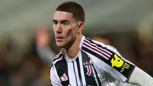 Barcelona se afasta de Dusan Vlahovic após temporada discreta pela Juventus. (Photo by Gabriele Maltinti/Getty Images)