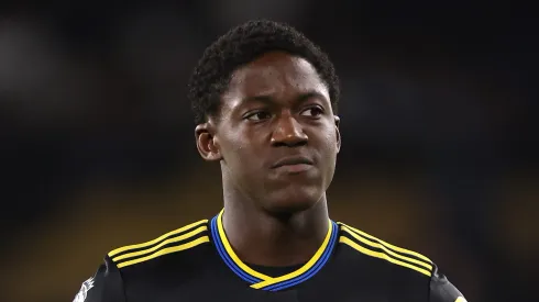 Amorim diz que Mainoo não joga no Manchester United por conta de Bruno Fernandes. (Photo by Alex Pantling/Getty Images)