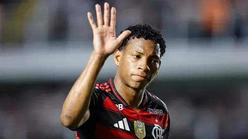 Gonzalo Plata, atacante do Flamengo recebeu sondagens de alguns clubes da Europa (foto: Miguel Schincariol/Getty Images)