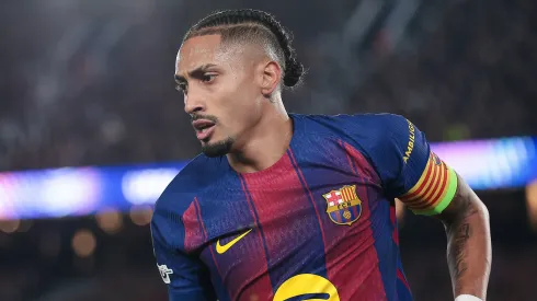 Raphinha do Barcelona. (Foto: Eric Alonso/Getty Images)