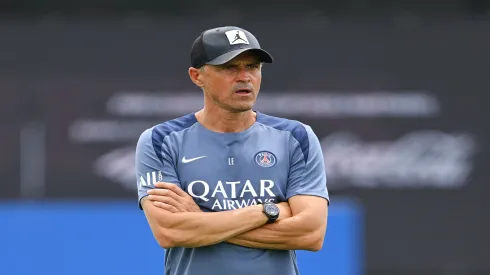 Luis Enrique, técnico do PSG – David Ramos/Getty Images