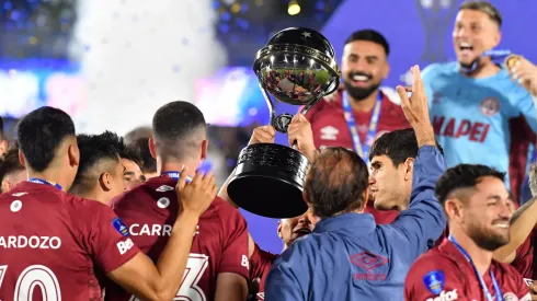 Lanús campeão da Sul-Americana. (Foto: Christian Alvarenga/Getty Images)