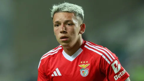 River Plate não desiste da contratação de Gianluca Prestianni. Foto: Carlos Rodrigues/Getty Images