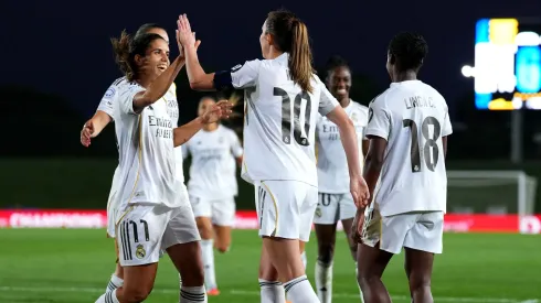 Real Madrid precisa de uma vitória e de um tropeço do Bayern para ficar no G4 da Champions Feminina Foto: Aitor Alcalde/Getty Images
