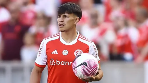 River Plate terá que pagar R$ 45 milhões por Bernabei, do Internacional. (Foto: Pedro H. Tesch/Getty Images)