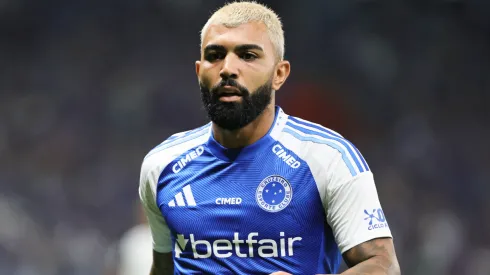 Gabigol em campo com o Cruzeiro. Foto: Gilson Lobo/AGIF