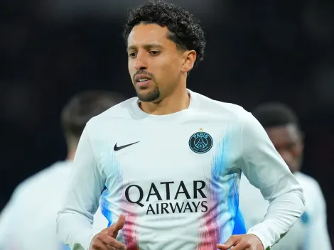 Marquinhos derruba Arrascaeta e faz pênalti em PSG x Flamengo