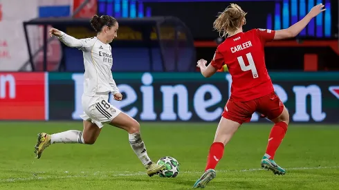 Sara Dabritz salva o Real Madrid no último minuto do jogo – Foto: María Jiménez/Real Madrid