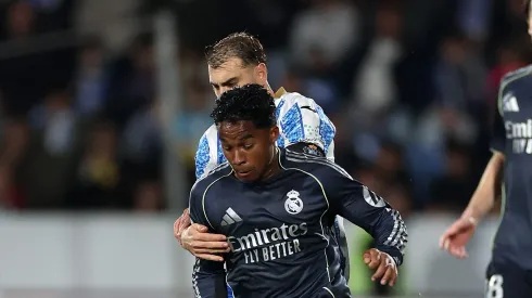 Endrick se despede do Real Madrid para o Lyon com apenas 3 jogos na Era Xabi. (Photo by Florencia Tan Jun/Getty Images)